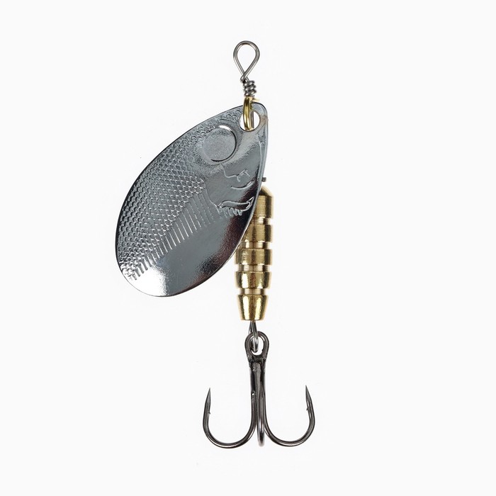 фото Блесна вращающаяся namazu balna-zzar, 6 г, цвет серебро