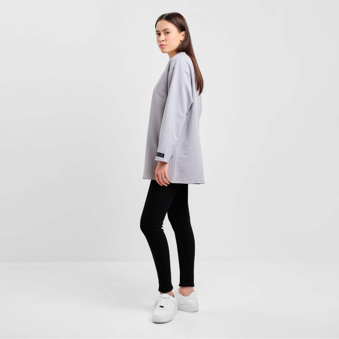 фото Лонгслив женский mist, размер s-m, цвет серый