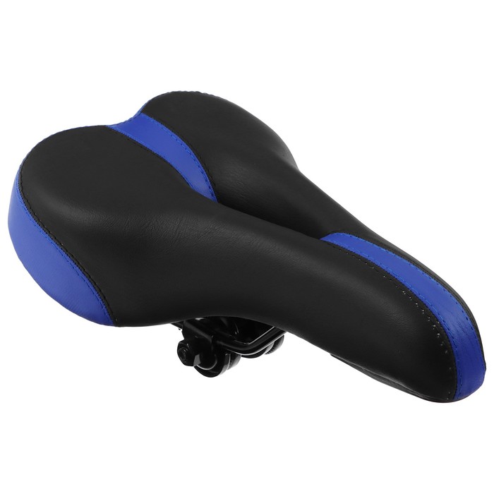 фото Седло спорт-комфорт, цвет синий