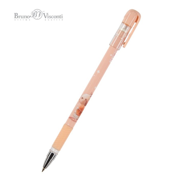 Ручка шариковая BrunoVisconti MagicWrite "Мышка с орешком", узел 0.5 мм, синие чернила, матовый корпус Soft Touch
Ручка шариковая BrunoVisconti MagicWrite "Мышка с орешком", узел 0.5 мм, синие чернила, матовый корпус Soft Touch