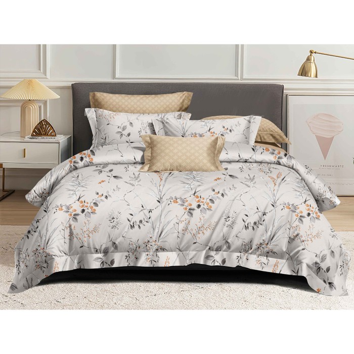 Постельное бельё евро Pure Cotton, размер 220х240 см, 200х220 см, 50х70 см - 2 шт, 70х70 см - 2 шт
Постельное бельё евро Pure Cotton, размер 220х240 см, 200х220 см, 50х70 см - 2 шт, 70х70 см - 2 шт