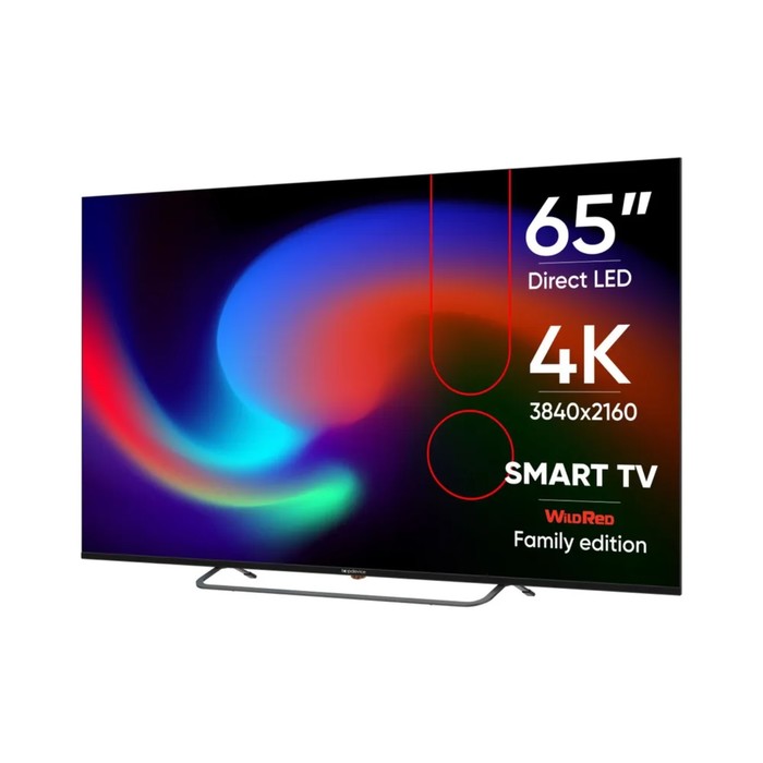 Телевизор Topdevice TDTV65BS05U, 65", 3840x2160, DVB-T2/C/S, HDMI 3, USB 2, Smart TV,черный
Телевизор Topdevice TDTV65BS05U, 65", 3840x2160, DVB-T2/C/S, HDMI 3, USB 2, Smart TV,черный