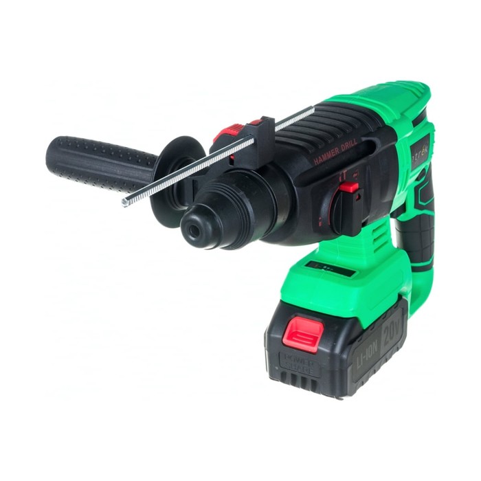 Перфоратор аккумуляторный Zitrek Destroyer Pro, 20 В, Li-Ion аккумулятор 2 шт, З/У, кейс
Перфоратор аккумуляторный Zitrek Destroyer Pro, 20 В, Li-Ion аккумулятор 2 шт, З/У, кейс