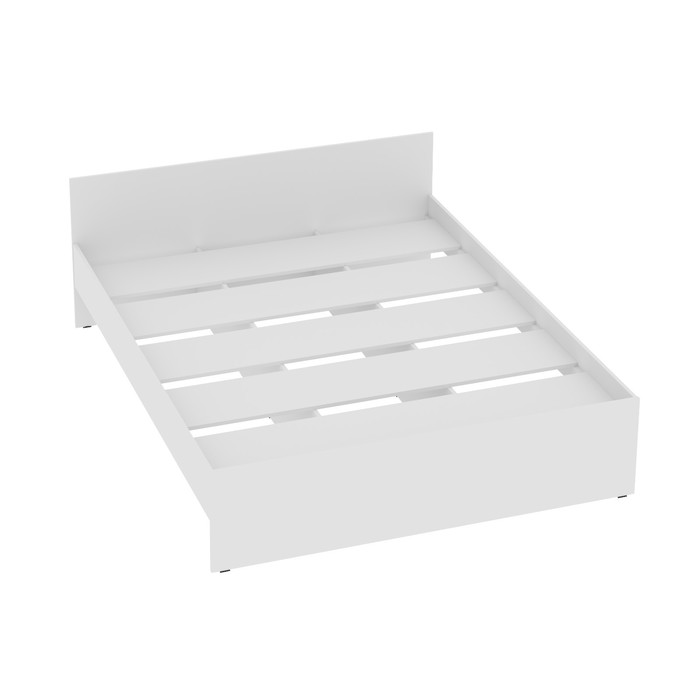 фото Кровать двуспальная симпл с/м 1600*2000, 2042х1646х700, белый