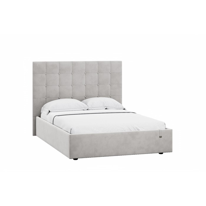 фото Кровать celine с пм и ящиками, с/м 1400х2000, 1620х2120х1300, ультра смог