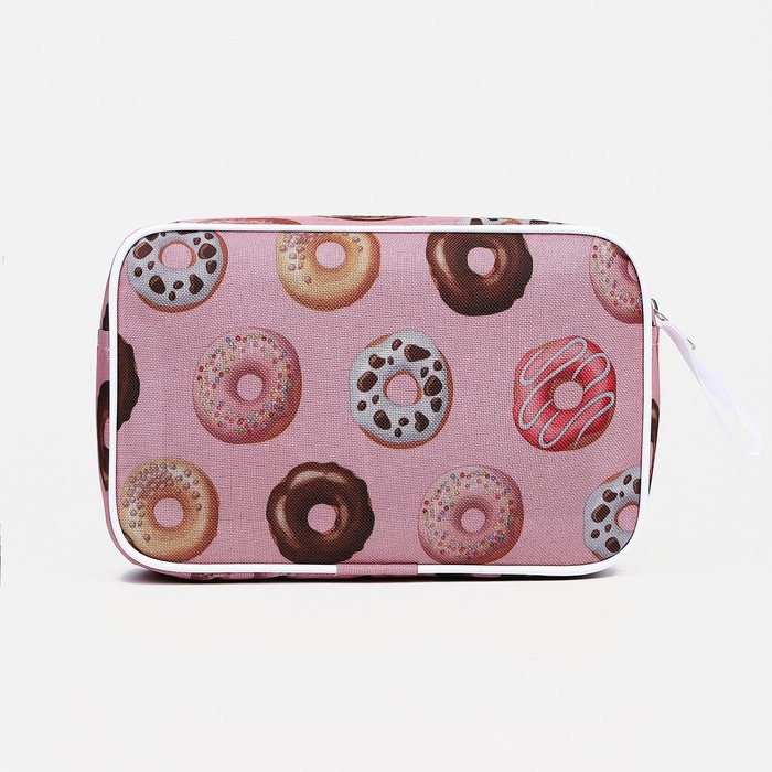 фото Косметичка на молнии, цвет розовый