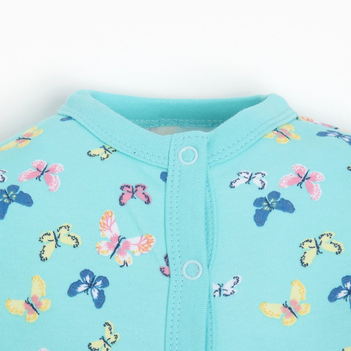 фото Комбинезон детский, цвет мятный, рост 68см linas baby