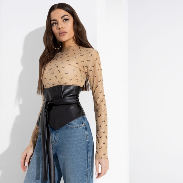 фото Пояс женский charutti «горячий тренд. дерзкая», размер 50