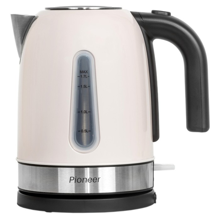 Чайники Pioneer KE556M ivory, металл, 1.7 л, 2200 Вт, бежевый
Чайники Pioneer KE556M ivory, металл, 1.7 л, 2200 Вт, бежевый