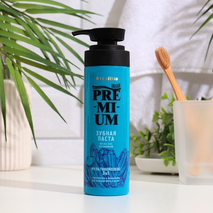 Зубная паста AltaiBio Premium мультикомплекс 5 в 1 с витаминами и минералами, 250 г
Зубная паста AltaiBio Premium мультикомплекс 5 в 1 с витаминами и минералами, 250 г