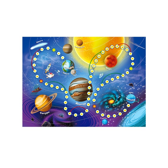 Игра-ходилка «Космос»
Игра-ходилка «Космос»
