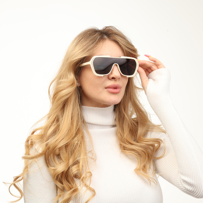 фото Очки солнцезащитные "onesun", uv 400, дужка 14.5 см, ширина 14.5 см, линза 4.5 х 5.8 см