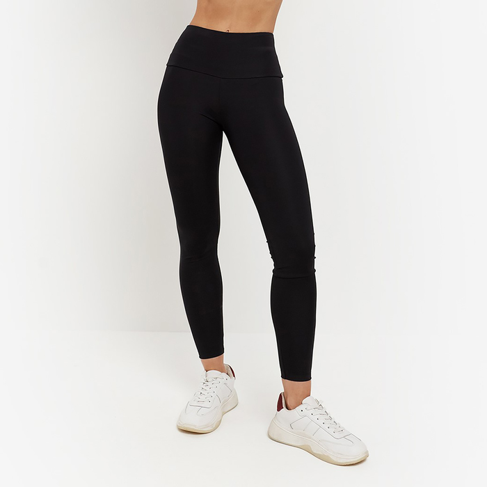 фото Леггинсы женские, цвет чёрный, размер 54 (xxxl) mark formelle