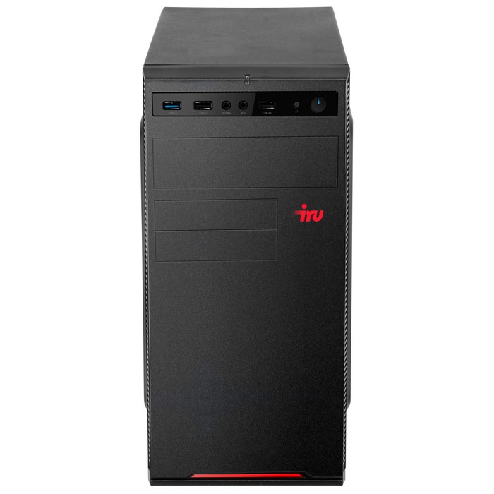 фото Компьютер iru home 310h5se mt, i3 10105, 8 гб, hdd 1тб, uhdg 630, dos, чёрный