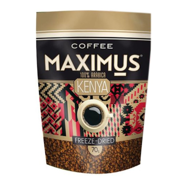 Кофе раствор. Арабика Kenia ТМ Maximus 70г м/у