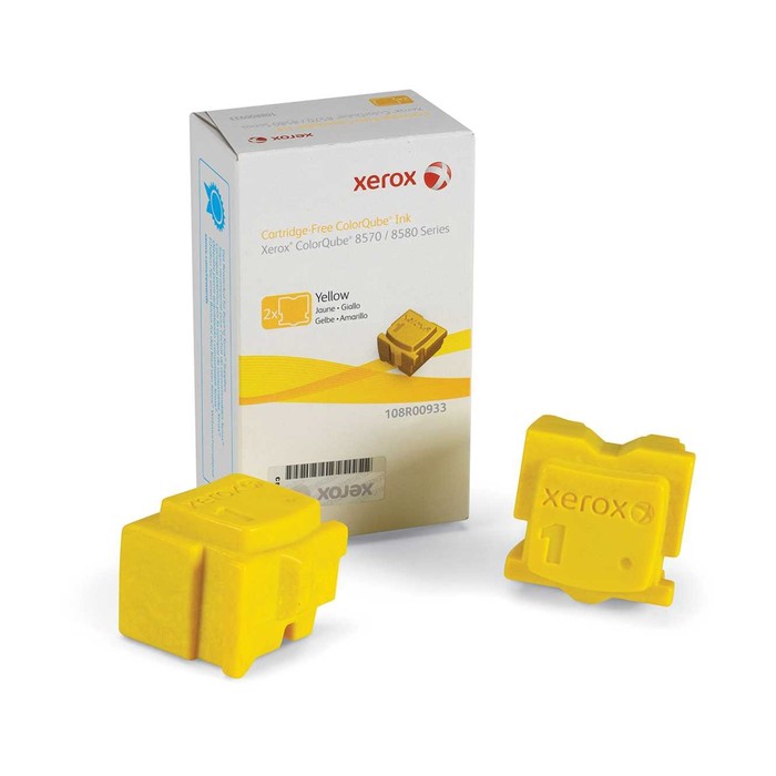Чернильный картридж 108R00933 для Xerox ColorQube 8570/8580 желтый, 4400 стр нужен чип
Чернильный картридж 108R00933 для Xerox ColorQube 8570/8580 желтый, 4400 стр нужен чип