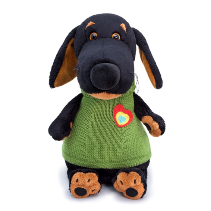 фото Мягкая игрушка «ваксон в жилете с сердечком», 25 см басик и ко