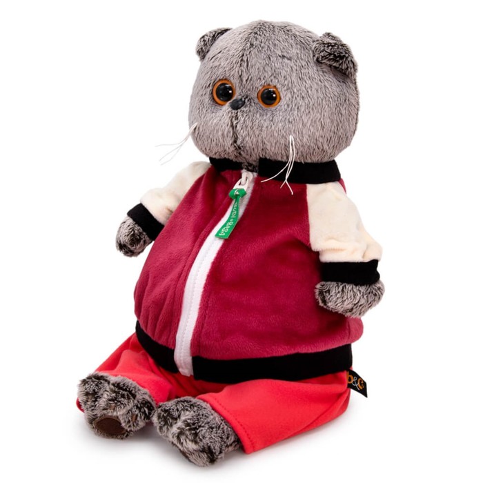 Мягкая игрушка «Басик в спортивной курточке и штанах», 25 см
Мягкая игрушка «Басик в спортивной курточке и штанах», 25 см