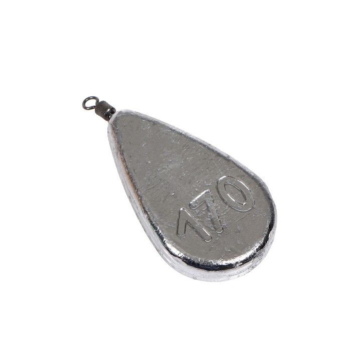 фото Груз ложка плоская с вертлюгом "яман", 170 г yaman