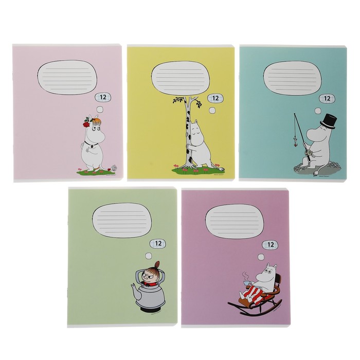 Тетрадь 12 листов в клетку Moomin, обложка мелованный картон, ВД лак, блок офсет, МИКС
Тетрадь 12 листов в клетку Moomin, обложка мелованный картон, ВД лак, блок офсет, МИКС