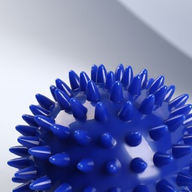 Массажный мяч универсальный, d = 6,5 см, цвет синий
Массажный мяч универсальный, d = 6,5 см, цвет синий