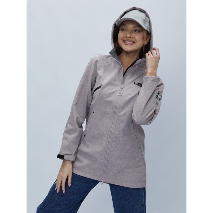 фото Ветровка женская, размер 48, цвет розовый mtforce