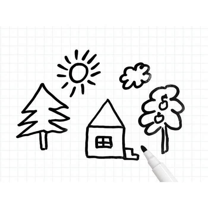 фото Планшет маркерный «замок» размер — 35 × 24 см десятое королевство