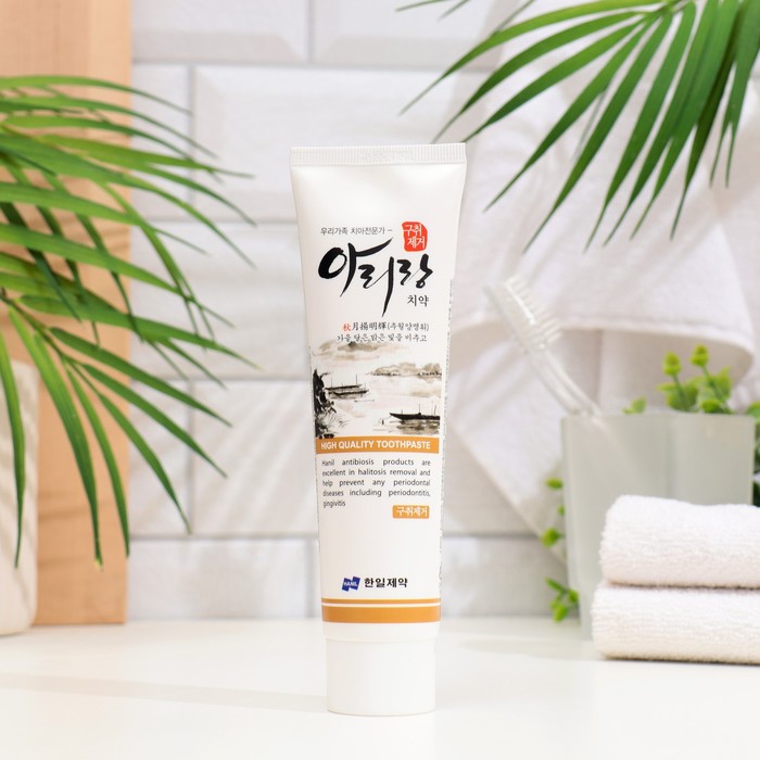 фото Зубная паста arirang remove halitosis от неприятного запаха изо рта,150 мл hanil