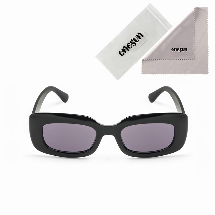 фото Очки солнцезащитные "onesun", uv 400, дужка 13.5 см, ширина 14.5 см, линза 4.5 х 6.5 см