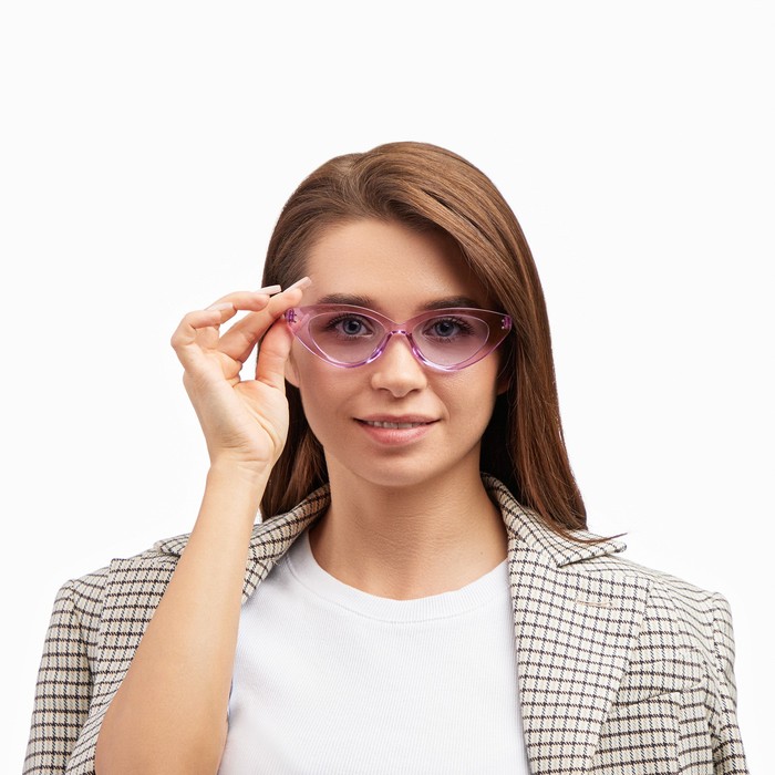 фото Очки солнцезащитные "onesun", uv 400, дужка 14 см, ширина 15 см, линза 4.2 х 6.5 см