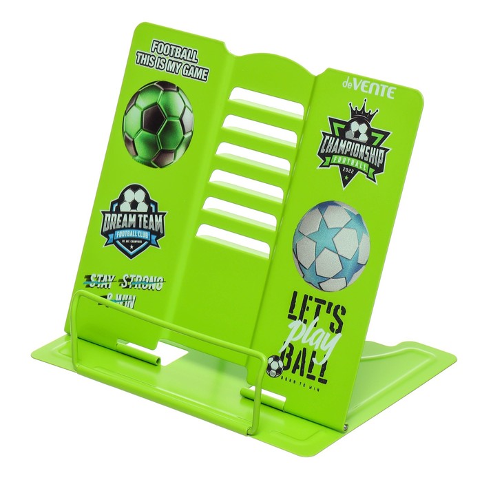 Подставка для книг металлическая 200 х 190 мм, deVENTE Football, вес 500 г, с противоскользящими ножками, с европодвесом
Подставка для книг металлическая 200 х 190 мм, deVENTE Football, вес 500 г, с противоскользящими ножками, с европодвесом