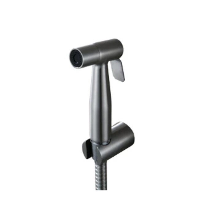 фото Гигиеническая лейка kaiser sh-337, держатель, душевой шланг, серебристый