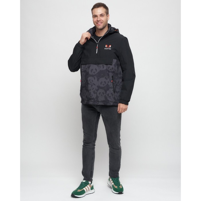 Куртка-анорак спортивная мужская, размер 54, цвет хаки
Куртка-анорак спортивная мужская, размер 54, цвет хаки