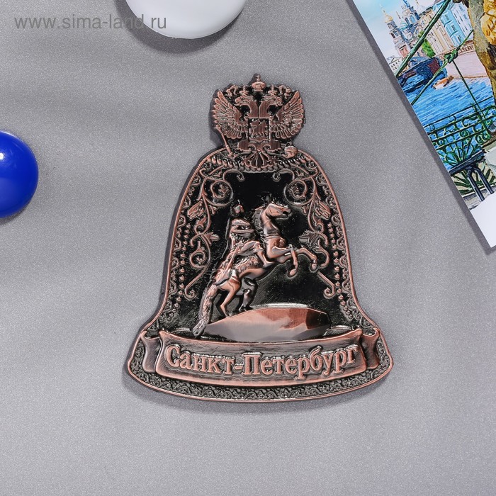 Магнит-колокол «Санкт-Петербург»
Магнит-колокол «Санкт-Петербург»