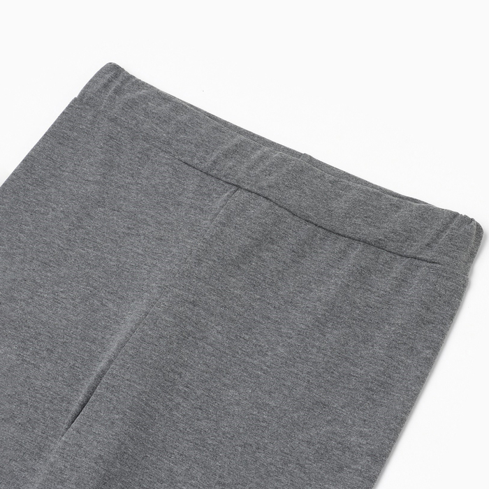 фото Леггинсы для девочки, цвет серый, рост 140 см bebus