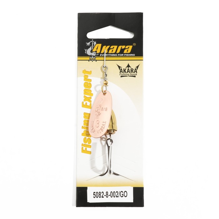 фото Блесна вращающаяся akara c-5082, 8 г, цвет 002/go
