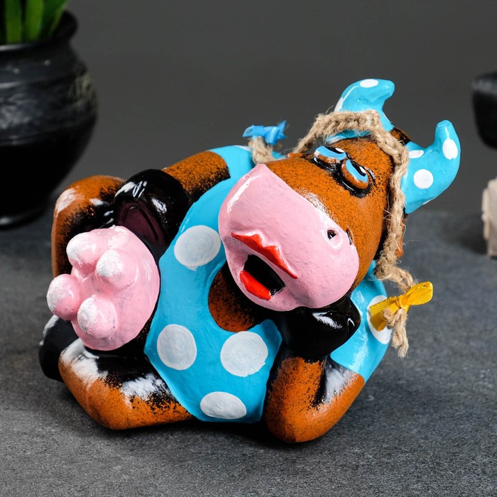 Копилка "Корова лежачая" 15см
Копилка "Корова лежачая" 15см