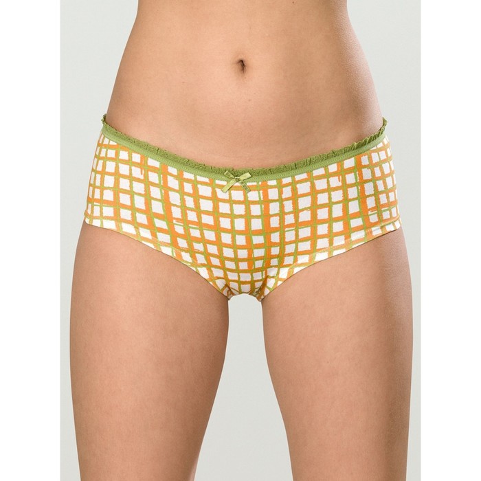 Трусы женские, размер 42, цвет жёлтый 
Трусы женские, размер 42, цвет жёлтый