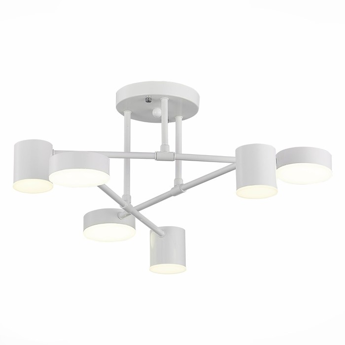Светильник потолочный Evoluce. SLE201052-06. Nobel. 6х7 Вт, LED, 4000K, 3024 Lm, 57х57х25 см, цвет белый
Светильник потолочный Evoluce. SLE201052-06. Nobel. 6х7 Вт, LED, 4000K, 3024 Lm, 57х57х25 см, цвет белый