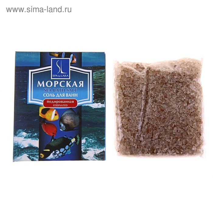 Соль для ванн морская йодированная 500 гр
Соль для ванн морская йодированная 500 гр