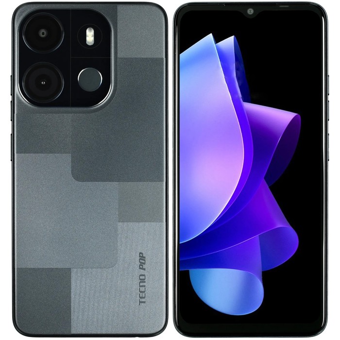 Смартфон Tecno POP 7, 6.6", IPS, 2 Гб, 64 Гб, 8 Мп, 5 Мп, 2 sim, 5000 мАч, черный
Смартфон Tecno POP 7, 6.6", IPS, 2 Гб, 64 Гб, 8 Мп, 5 Мп, 2 sim, 5000 мАч, черный