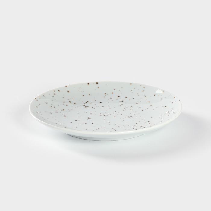 фото Тарелка фарфоровая «points», d=17.5 см добрушский фарфоровый завод