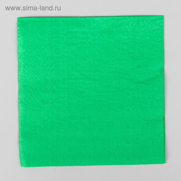 Салфетки бумажные, однотонные, 25х25 см, набор 20 шт., цвет зелёный
Салфетки бумажные, однотонные, 25х25 см, набор 20 шт., цвет зелёный