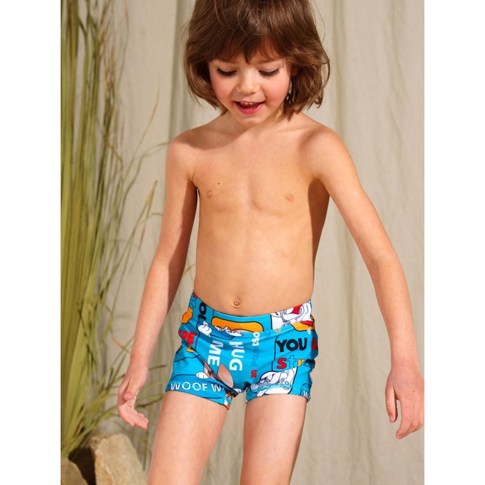 фото Плавки-шорты для мальчиков, рост 122 см playtoday