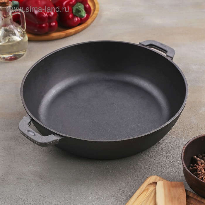 Жаровня чугунная, 3 л, d=26 см
Жаровня чугунная, 3 л, d=26 см