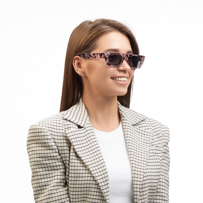 фото Очки солнцезащитные "onesun", uv 400, дужка 14.5 см, ширина 15 см, линза 3.2 х 5.2 см