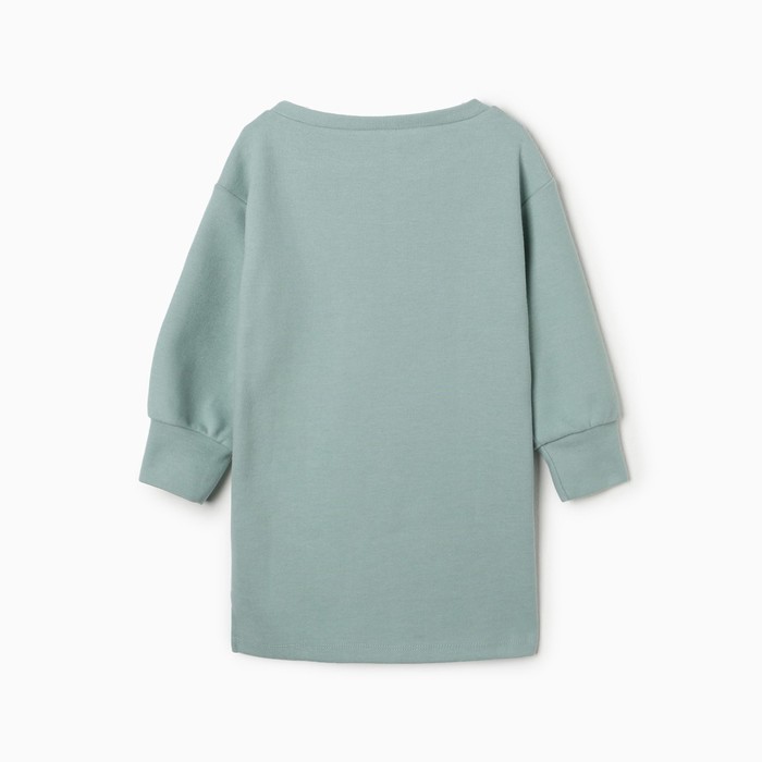 фото Платье для девочек, цвет серо-зелёный, размер 104 см mark formelle