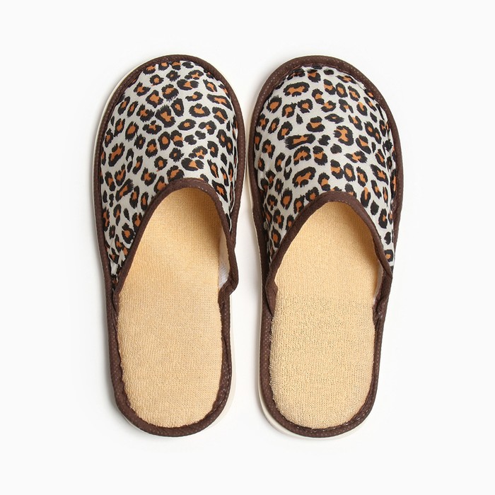 фото Тапочки женские закрытые, размер 36/37 smile of milady