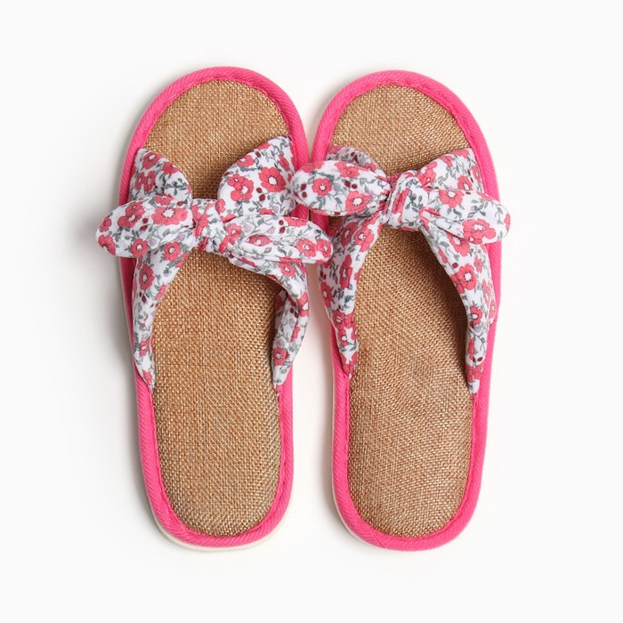 фото Тапочки женские открытые, размер 36/37 smile of milady