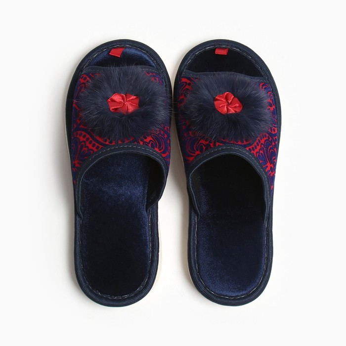 фото Тапочки женские открытые, размер 36 smile of milady